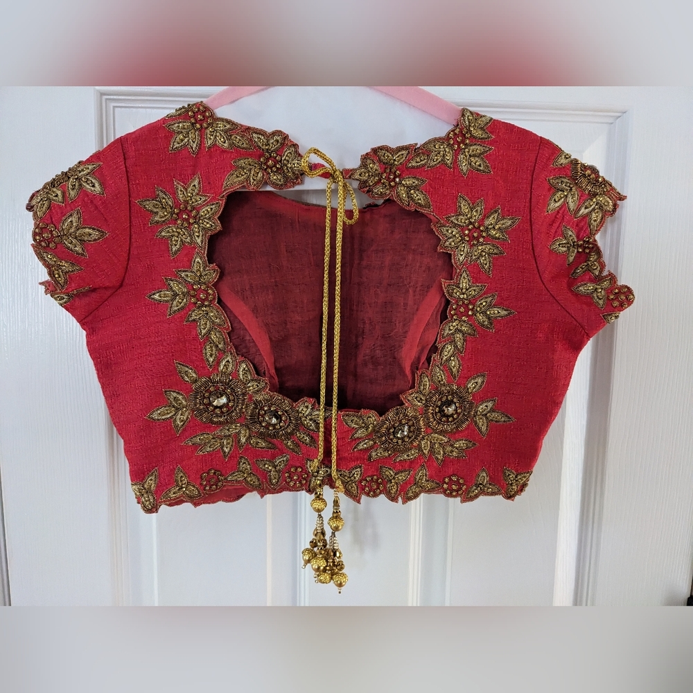 Designer blouse for saree or lengha